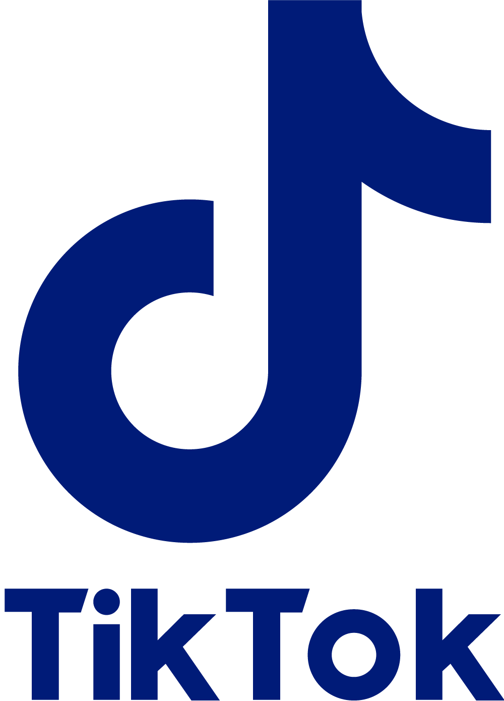 Blue TikTok Logo PNG