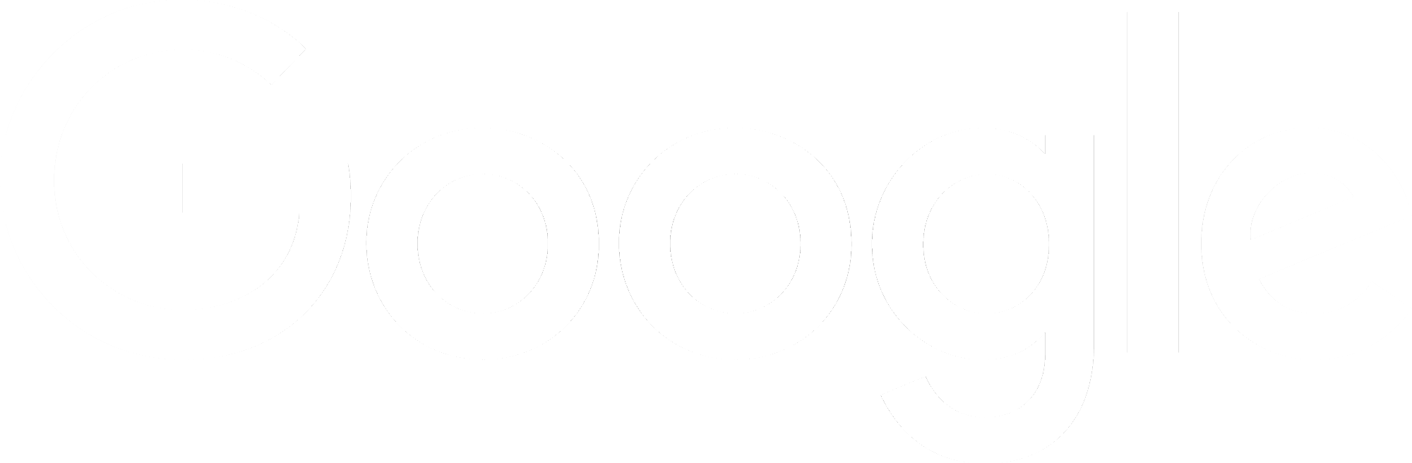 Google Logo White