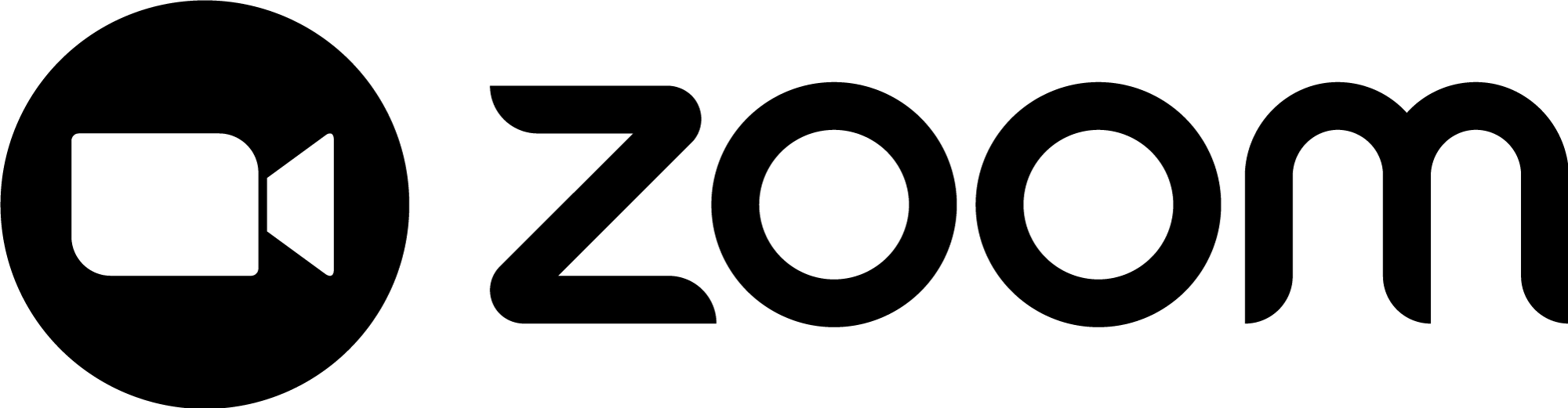 Zoom Logo Black And White